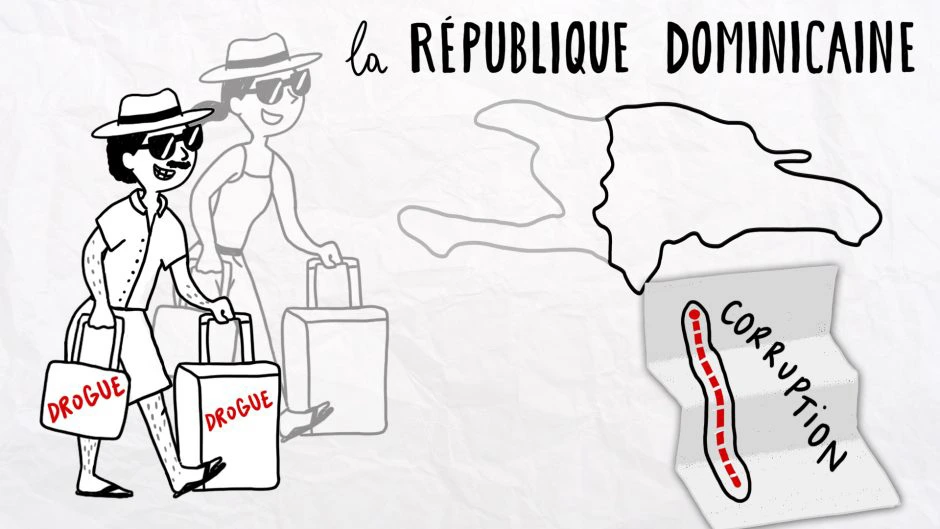 république dominicaine dessin corruption france info expliquez-nous, video dessinée explicative, freelance orléans