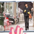 carnet vidéo illustré, melange vidéo et dessin qui montre des visites de lieux dans Paris, dessin a plat de couleurs, animation